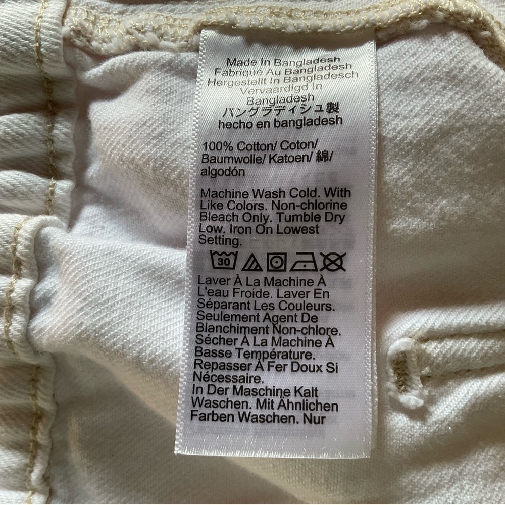J.Crew Men’s NWT White Cotton Drawstring Pants Size 32 Elastic Waist - Picture 4 of 16